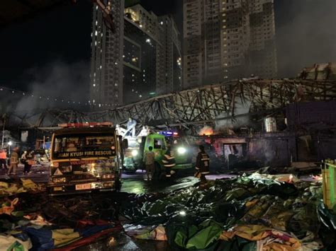 Cubao bus terminal fire reignites –BFP .